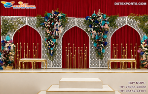 Décorations de scène de mariage marocaines en plein air, découpées au laser, thème blanc, pour réceptions et fêtes de mariage, vente directe d'usine en Australie - Product Image 6