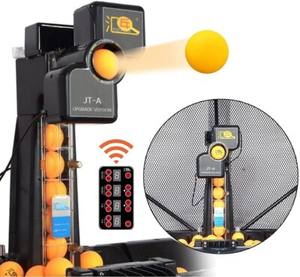 NUEVA Máquina de Tenis de Mesa Portátil Ligera y Ecológica de la UE, Máquina de Ping-Pong con 50 Pelotas por Minuto, Material ABS, Ajuste de 9 Ángulos - Product Image 3