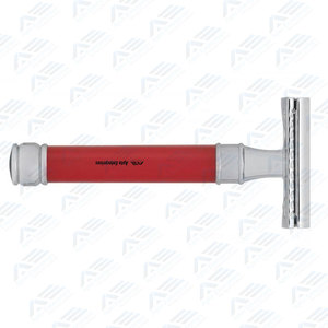 Rasoir de sécurité en acier inoxydable de qualité supérieure pour hommes, lames à double tranchant, épilation corporelle, instrument de beauté durable et écologique, 15g - Product Image 4