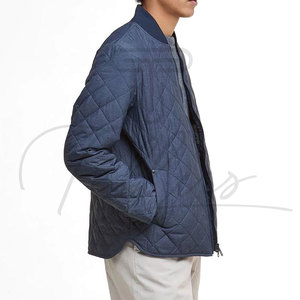 Veste d'hiver matelassée de haute qualité pour homme, style streetwear, patchwork, avec logo sur le devant, respirante et coupe-vent - Product Image 2