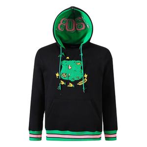 Sudadera con capucha de algodón con logo de chenilla para universidad, colegio o fraternidad, modelo 1908 AKA - Product Image 1