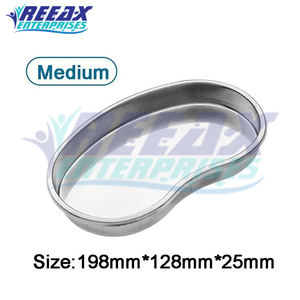 Juego de bandejas de riñón REEAX ENTERPRISE de 19cm, 3 uds., productos huecos impresos con logotipo personalizado para hospitales, base de instrumentos quirúrgicos para niños - Product Image 5