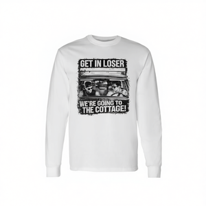 T-Shirt Retro Anni '90 Ilya Shane a Maniche Lunghe con Stile Cottage per Uso Promozionale - Product Image 2
