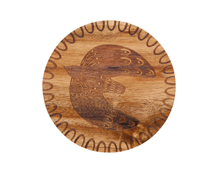 Dessous de verre en bois avec bouton Dessous de verre en bon prix Dessous de verre en pièces artisanales faites à la main produit de qualité supérieure - Product Image 2