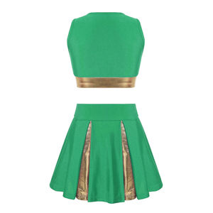 Logotipo personalizado de calidad premium de alto impacto Mejor precio Fabricante profesional Diseño único Uniforme de porristas - Product Image 2