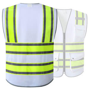 Gilet haute visibilité pour homme de bonne qualité, entièrement personnalisable, très vendu, respirant, anti-rides, de qualité supérieure - Product Image 5