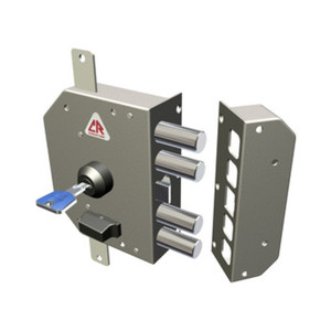 C.R. Arte. Serratura di Sicurezza 3250k55 con Chiave, Maniglia Sinistra, Lunghezza Cilindro 60mm - Product Image 1