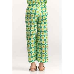 Pantalones de Pierna Ancha de Cintura Alta JG-TRC-SS24-304, Corte Holgado, Decorados con Estampado, de Colores - Product Image 1