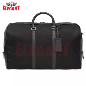 Bolsa de lona de viaje con logotipo personalizado 2024 de cuero genuino con bolsillos elegante deportivo personalizable equipo deportivo de lujo - Product Image 5