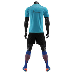 Conjuntos de Camisetas de Fútbol Personalizadas, Uniformes con Nuevo Diseño Unisex de Manga Corta, Impresión Automatizada, Corte Ecológico, Secado Rápido - Product Image 4