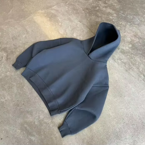 ODM OEM High Quality Customized <b>Men's</b> Heavyweight Regular Fit Hoodie | Winter Streetwear <b>Pullover</b> Solid Pattern Digital Custom - Product Image 5