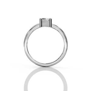 แหวนสัญญาเพชรทรงบาแกตต์โรแมนติกแบบ925แท้สำหรับงานแต่งงานงานเลี้ยงครบรอบของขวัญสุดเซอร์ไพรส์ - Product Image 5