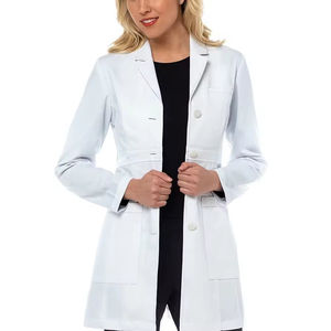 Bata de Laboratorio Médica para Hombre, Elegante, de Alta Calidad, Moderna, Cómoda, Transpirable, Nuevo Diseño, OEM, Uniforme de Enfermería - Product Image 4