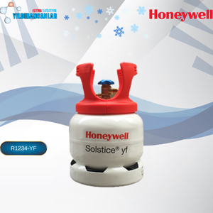 Cylindre de gaz réfrigérant pour climatisation Honeywell Solstice YF (R-1234yf) 5 kg rechargeable en acier inoxydable Louisiana - Product Image 1