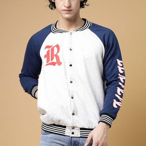 Nouveau Style véritable coton polaire varsité veste pour hommes Letterman collège Bomber veste Baseball chaud varsité veste pour l'hiver - Product Image 1