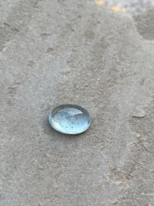 12x9mm Color Natural aguamarina forma ovalada cabujón 4,14 quilates buen brillo piedras preciosas sueltas para la fabricación de joyas - Product Image 4