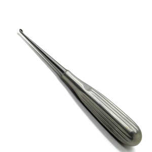 Curette auriculaire manuelle chirurgicale, manche en boucle, acier inoxydable, classe II, instrument d'élimination de la cire auriculaire, réutilisable, autoclavable - Product Image 6