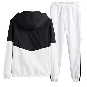 Pull-over à logo personnalisé Pantalon de survêtement et sweat à capuche unisexe vierges Ensemble de jogging uni French Terry pour hommes - Product Image 2
