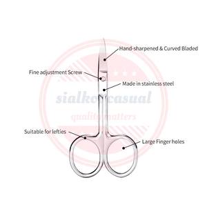 Ciseaux à ongles de manucure incurvés portables de haute qualité \ outils de manucure professionnels - Product Image 2