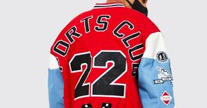 Chaqueta de béisbol de invierno Letterman de calidad premium para hombre, nuevo diseño de estilo callejero con logotipo bordado - Product Image 5