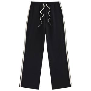 กางเกงออกกำลังกายผ้าฝ้ายระบายอากาศได้ดีขนาด XL 100% เอวยางยืดลายกลางตรงใส่เล่นกีฬาแนวสตรีทโลโก้ได้ใส่สบาย - Product Image 2