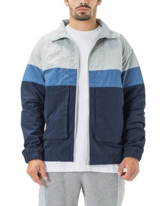 High Quality <b>Men</b> Windbreaker <b>Jacket</b> Latest Fashion <b>Lightweight</b> Windbreaker <b>Jacket</b> <b>For</b> Man With Zipper - Product Image 1