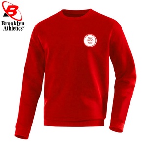 Top fournisseur en ligne du Canada Sweatshirts à col ras du cou solides personnalisés Polaire d'hiver Polyester/Coton Casual Technique de teinture unie - Product Image 5