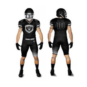 2024 hommes Football américain uniformes qualité supérieure conception personnalisée respirant en gros court Sublimation professionnel garçons - Product Image 5