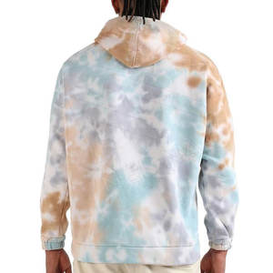 Sweat à capuche épais et lavé à l'acide de grande taille pour hommes Sweats à capuche thermiques surdimensionnés vintage et unis à séchage rapide pour l'hiver - Product Image 3