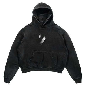 Moda hombre 100% algodón ácido lavado y sol se desvanecen sudaderas con capucha polar algodón de gran tamaño liso Sudadera con capucha Streetwear para la venta - Product Image 1