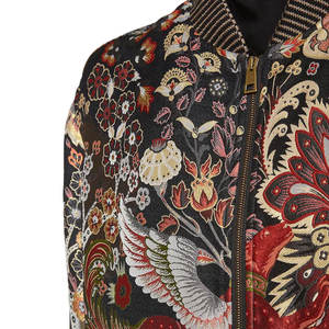 Nouveau design de sublimation satin fermeture éclair de haute qualité en gros premium personnalisé coupe-vent collège satin de soie sublimation vestes pour hommes - Product Image 5