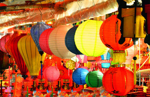 Vente en gros de dessins tendances en vrac Lanterne en soie Hoi An Festival de la mi-automne - Product Image 3