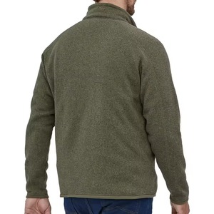 Nueva Colección de Ropa de Invierno para Hombre, Sudaderas de Forro Polar con Cierre de Cremallera de un Cuarto, Bordadas, 100% Poliéster/Algodón - Product Image 6