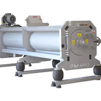 Machine à filer les tapis industrielle EUROMAK SPIN 3300 PLUS de haute qualité, tambour en acier inoxydable électrique, entièrement automatique, nouvelle version CE
