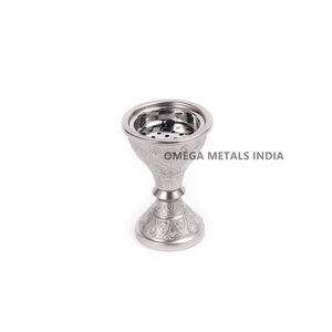 Brûleur de Bakhoor en métal d'acier inoxydable de haute qualité et porte-encens pour le brûleur d'encens direct d'usine arabe de luxe - Product Image 4