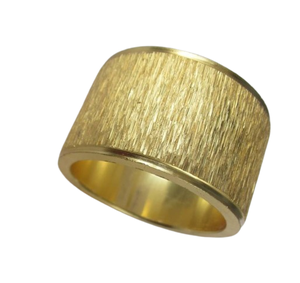 Anneaux de serviette en aluminium doré pour la maison Hôtel Restaurant Ustensiles de cuisine Anneaux de serviette en tissu colorés - Product Image 1