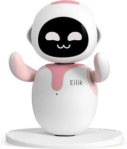 Juguete Interactivo Táctil Eilik, Robot Mascota Adorable con Animaciones y Mini-Juegos, Regalo Único para Niñas y Niños, Azul + Rosa - Product Image 2