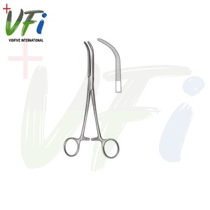 Fórceps Johns Hopkins Manual de acero inoxidable alemán Base de acción cruzada de instrumentos quirúrgicos POR VIDIFIVE INTERNATIONAL - Product Image 2