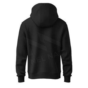 Nueva moda hombres Otoño Invierno sudaderas con capucha calle manga larga suelta Color sólido Casual Tops sudaderas con capucha térmicas - Product Image 2