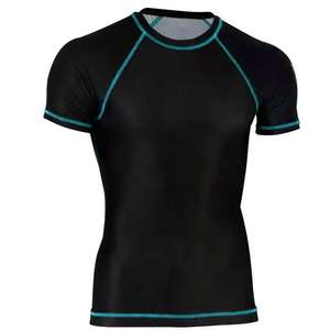 Camiseta de Compresión Rashguard Personalizada Más Barata para Mujer, Cuello Redondo, Manga Larga, para Hombre, BJJ, MMA, Jiu Jitsu - Product Image 4