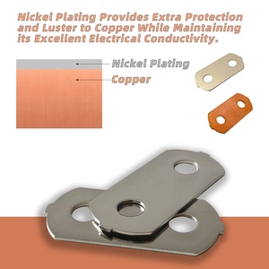 Nickel Plated Hybrid Car Pack Módulo Célula Bateria terminais conector Nuts Copper <span class=keywords><strong>Bus</strong></span> Barras para Toyota Prius Camry Lexus - Product Image 4