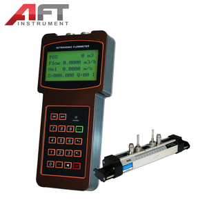 高度安定冷却プロセス水トランジット時間外部タイプRS232ハンドヘルド超音波流量計 - Product Image 4