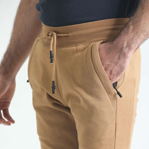 Pantalones Deportivos Casuales para Hombre, Corte Recto, Mezcla de Poliéster/Algodón, Secado Rápido, Resistentes al Viento, Transpirables, Ligeros, con Cierre de Cordón - Product Image 4