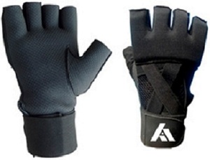 ถุงมือขี่จักรยานถุงมือไมโครไฟเบอร์ไลคร่าถุงมือขี่จักรยานสำหรับยิมมืออาชีพฤดูร้อน - Product Image 4