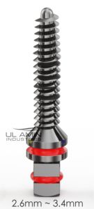 Tornillos expansores óseos UL AMIN, herramientas de implantes dentales, instrumentos para elevación sinusal, expansión ósea, acero inoxidable de alta calidad, CE - Product Image 4