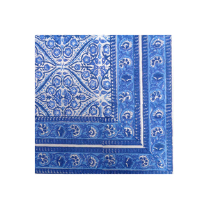 Mantel de Jacquard blanco de tendencia más nueva, mantel impreso a mano, artesanía atemporal de algodón puro - Product Image 3