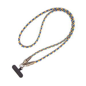 Modisches 2-in-1 Nylon & Zinklegierung Lanyard-Kabel Typ-C zu Typ-C Ladekabel Reinkupferleiter 3A Schnellladung Datenübertragung - Product Image 1