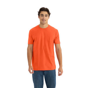Camiseta Orgánica Unisex de Algodón Naranja, Corte Regular Premium, Manga Corta, Transpirable y Ecológica, 180g - Product Image 3