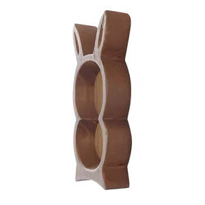 Bol à pâte de lapin sculpté à la main Bol à pâte en bois pour la fabrication de bougies OEM Bol à pâte rustique blanc vintage personnalisé pour la décoration de la maison - Product Image 6