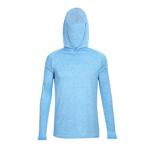 Fabricant OEM en gros sur mesure, fournisseur de sweats à capuche de pêche par sublimation en polyester à maille respirante, fabrication de marques privées personnalisées - Product Image 4